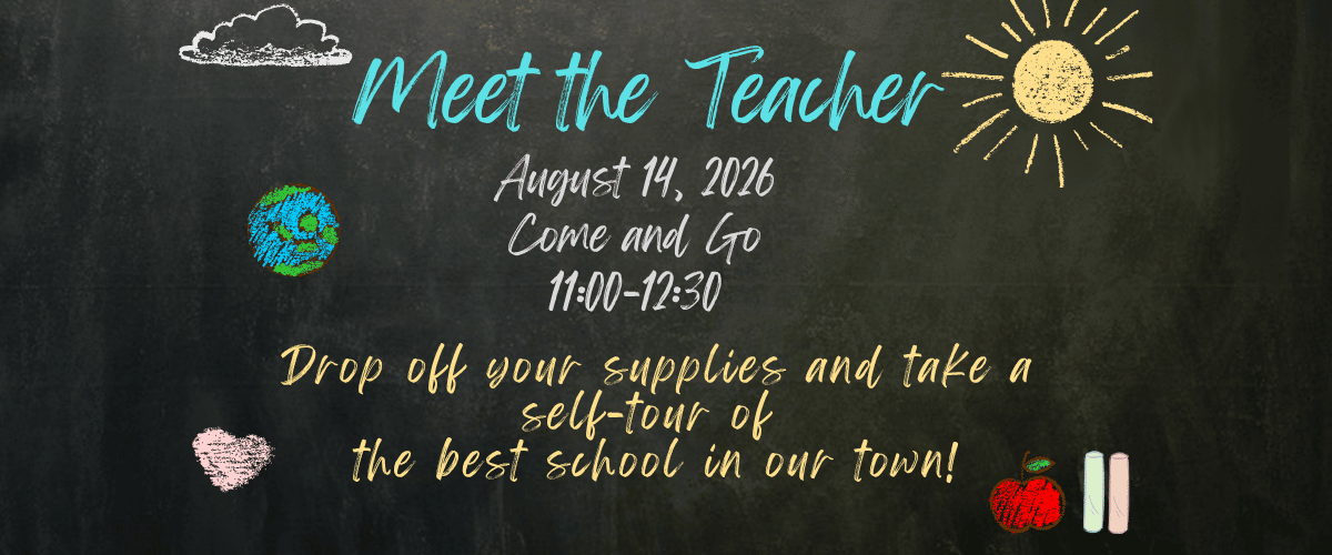 Flyer for Meet the Teacher